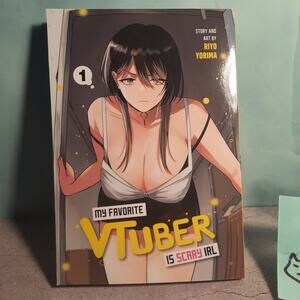 📚My Favorite VTuber is Scary IRL Vol. 1 Official English Manga Paperback